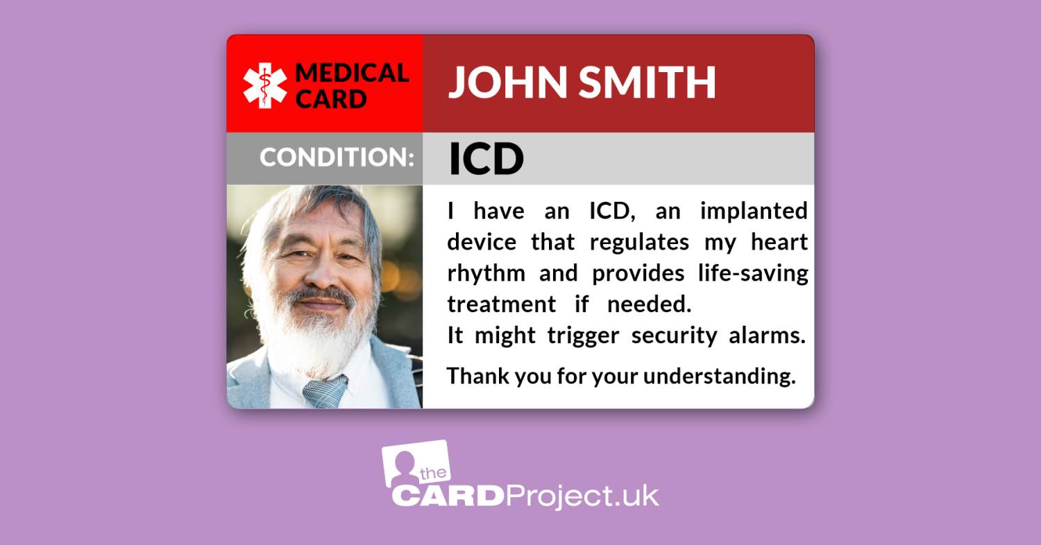 ICD Photo Medical ID Card